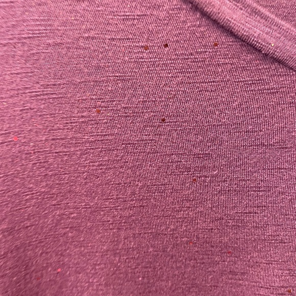 APT.9 purple top with sparkles - Picture 2 of 3